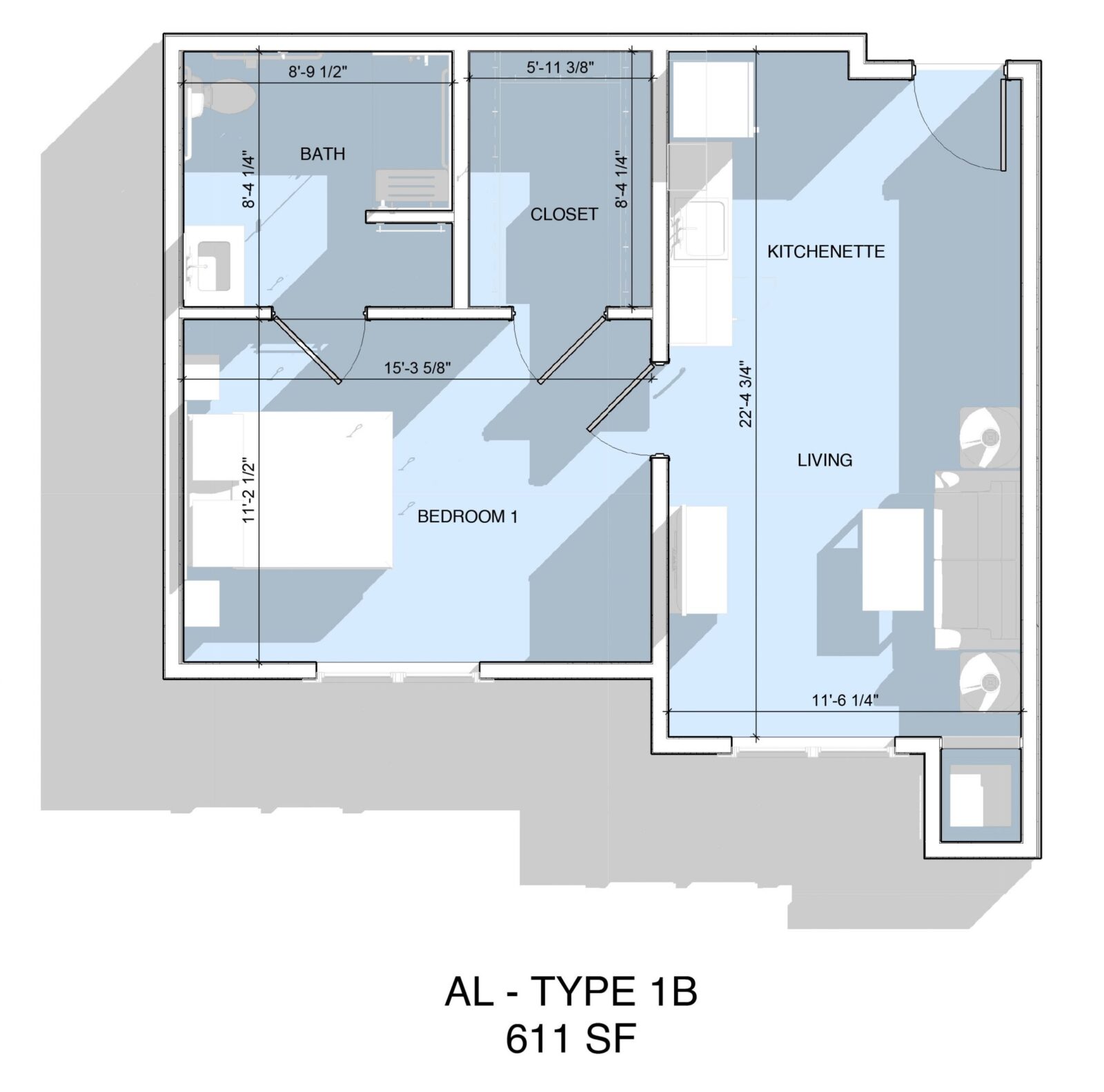 Floor Plan - AL 1B