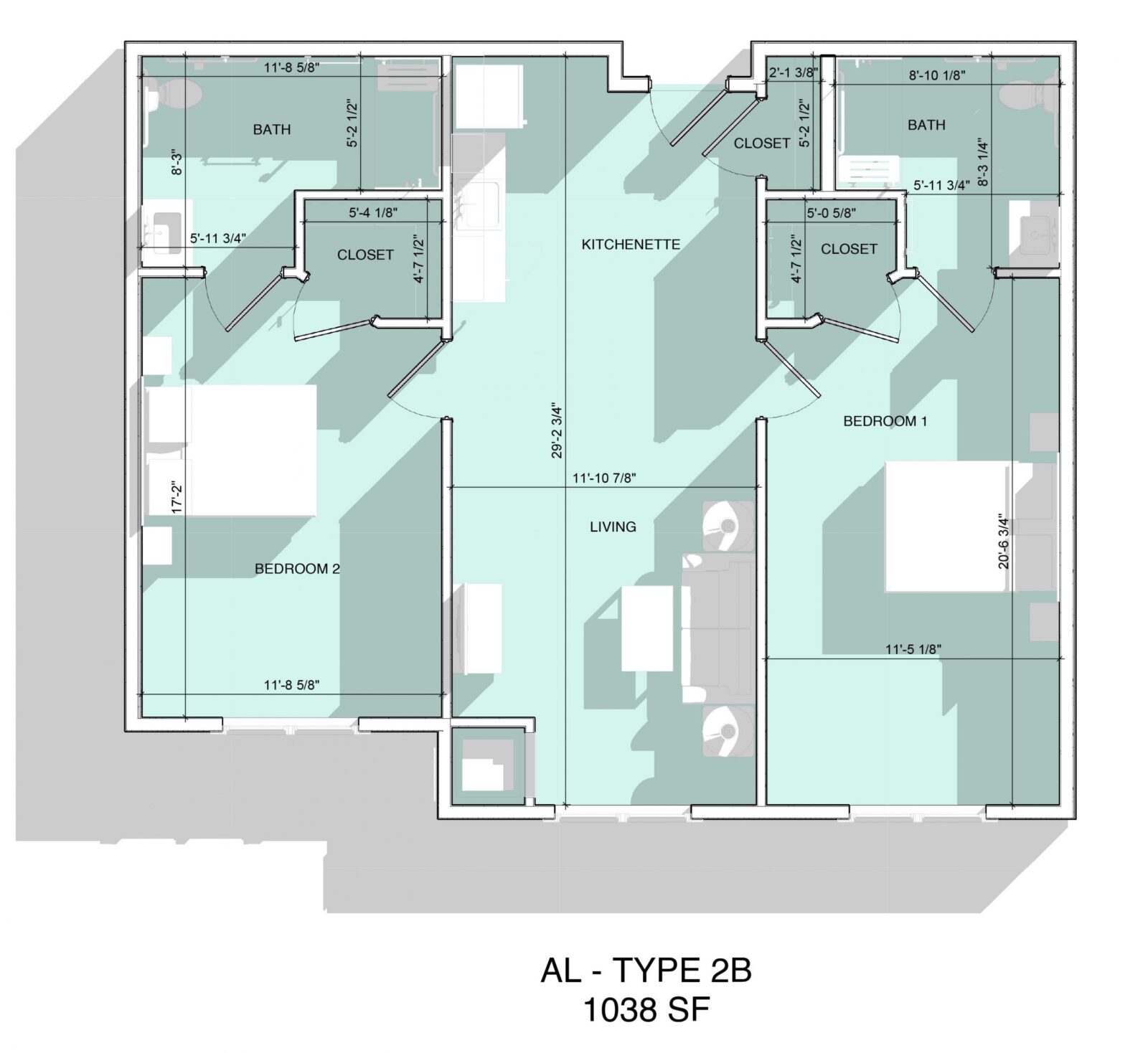 Floor Plan - AL 2B